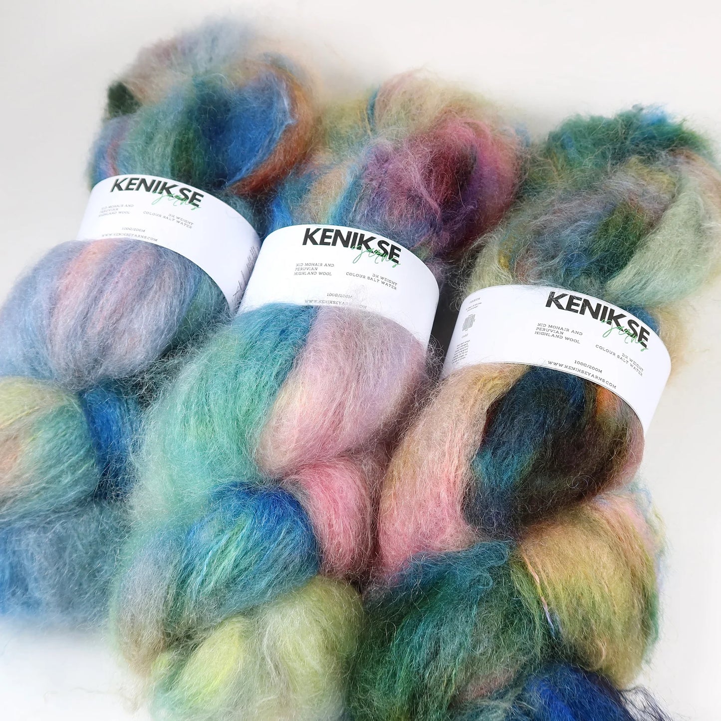 Salt Water | DK Mohair Highland Wool