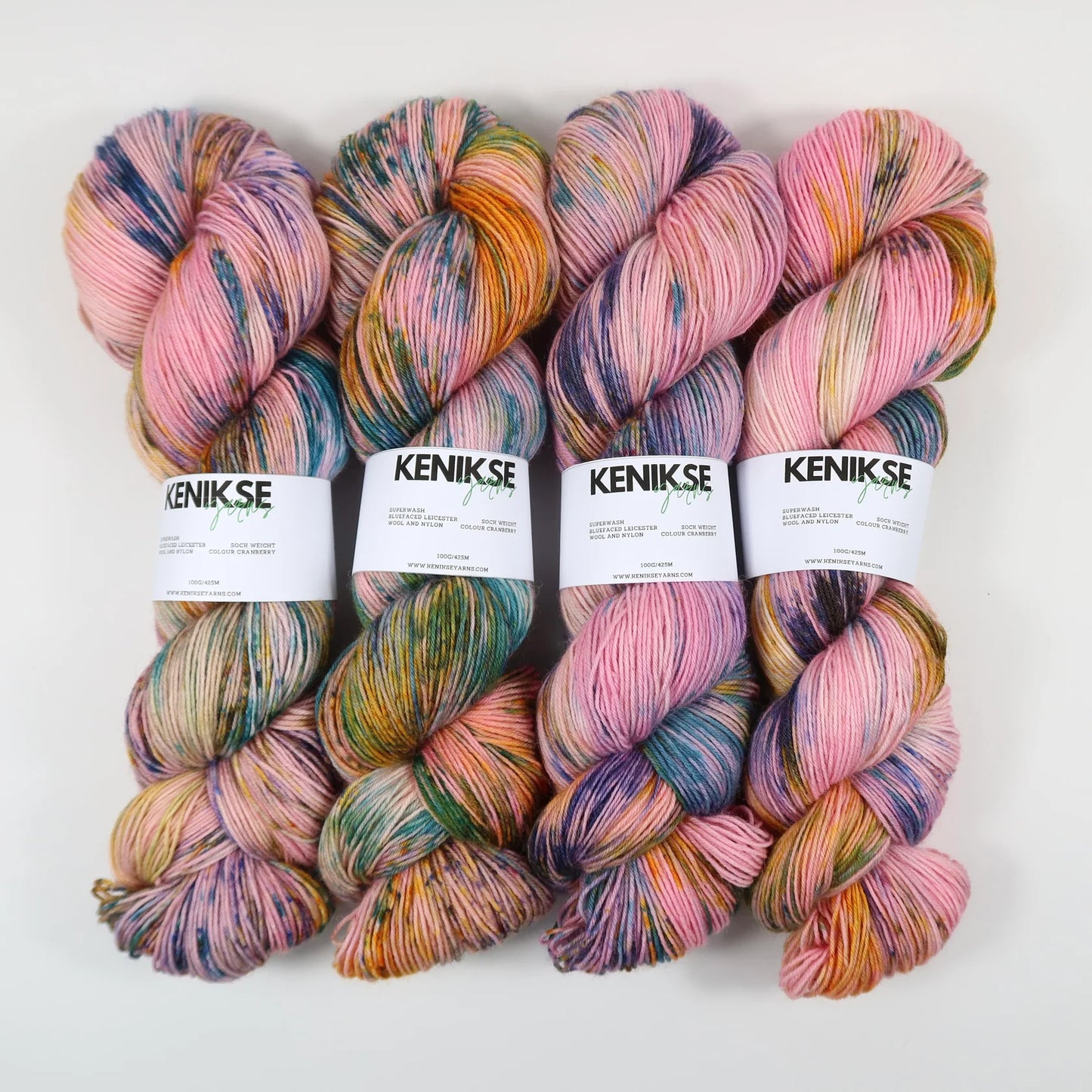 Cranberry | 4PLY BFL Sock
