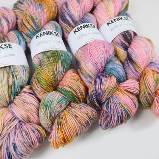 Cranberry | 4PLY BFL Sock