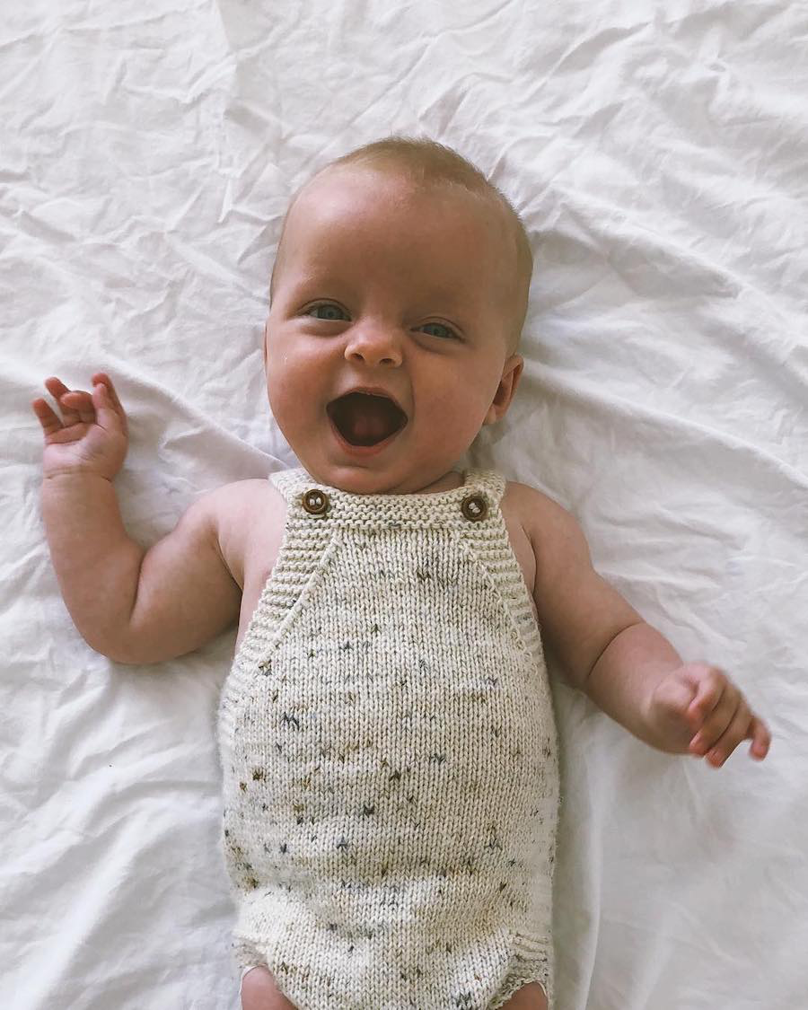 Little Sister’s Romper | Petite Knit patterns