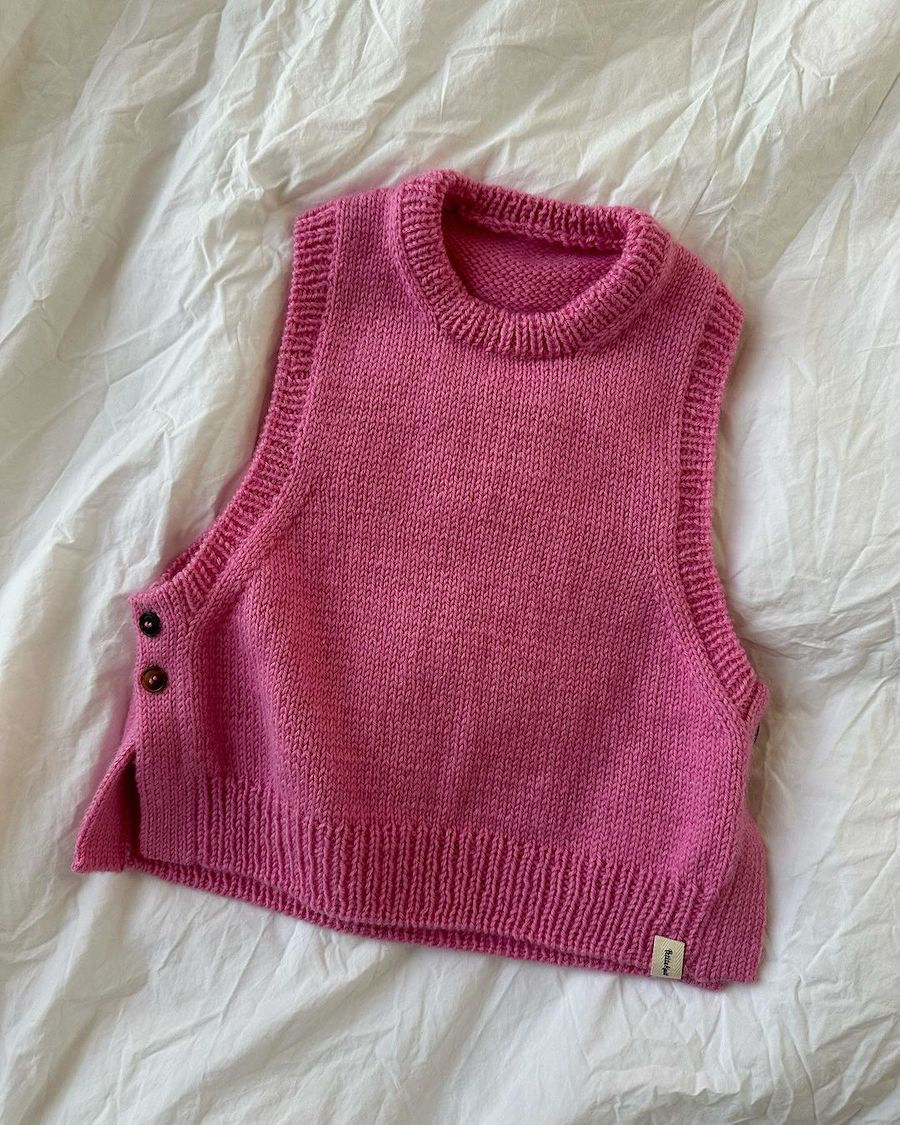 Lulu Slipover Junior| Petite Knit patterns