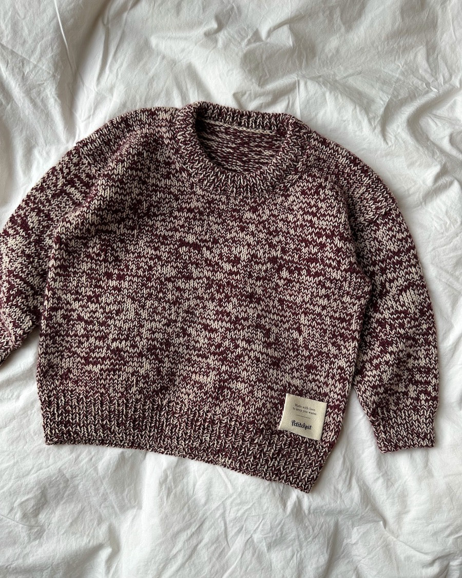 Melange Sweater Junior| Petite Knit patterns
