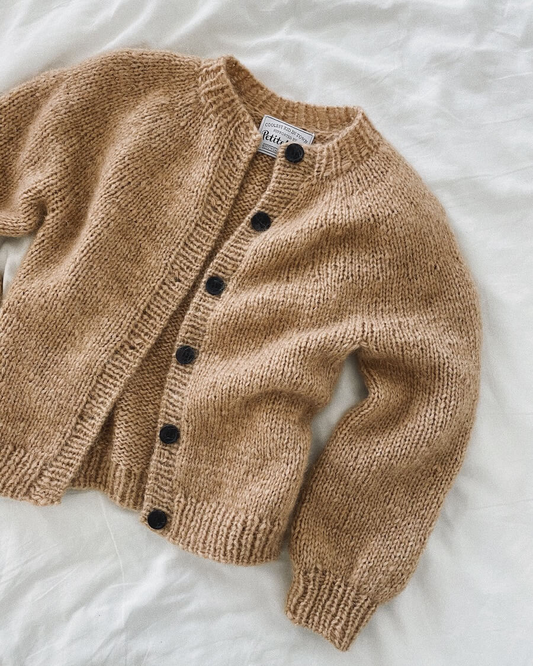 Novice Cardigan Junior - Chunky Edition | Petite Knit patterns