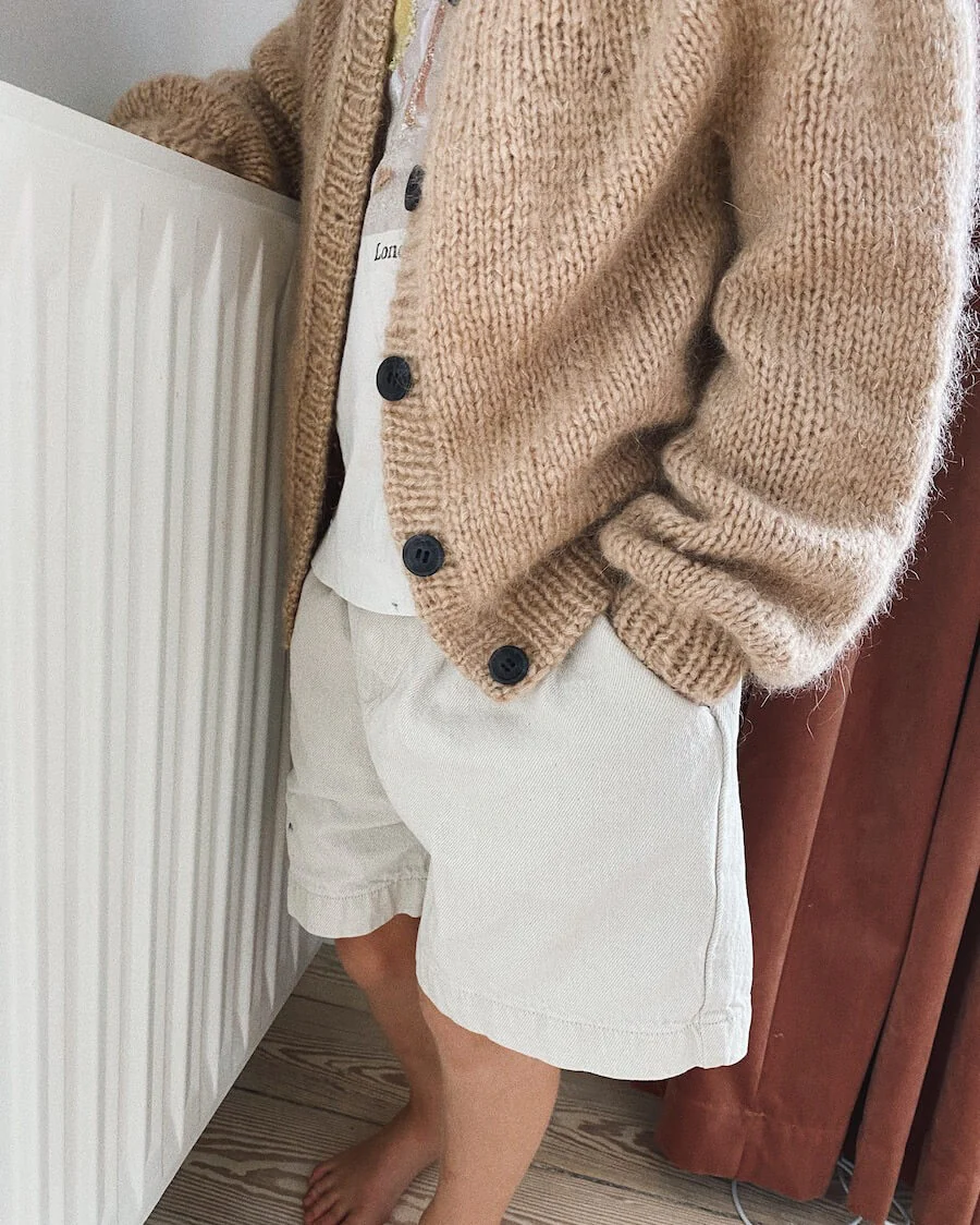 Novice Cardigan Junior - Chunky Edition | Petite Knit patterns