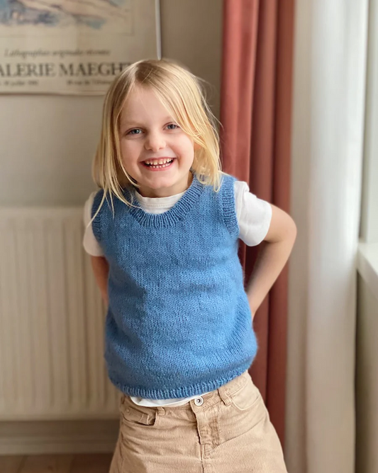 Stockholm Slipover Mini | Petite Knit patterns