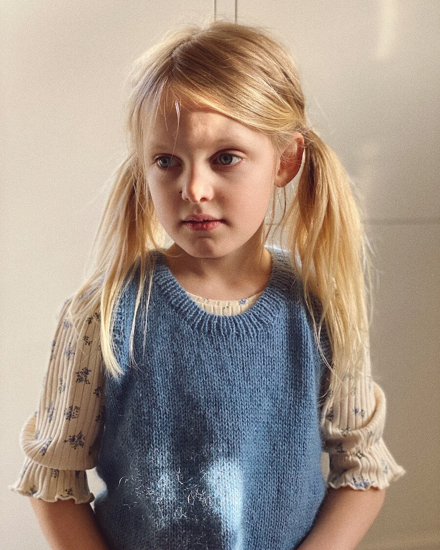 Stockholm Slipover Mini | Petite Knit patterns