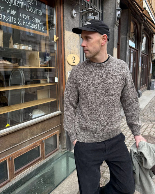 Melange Sweater Man | Petite Knit patterns