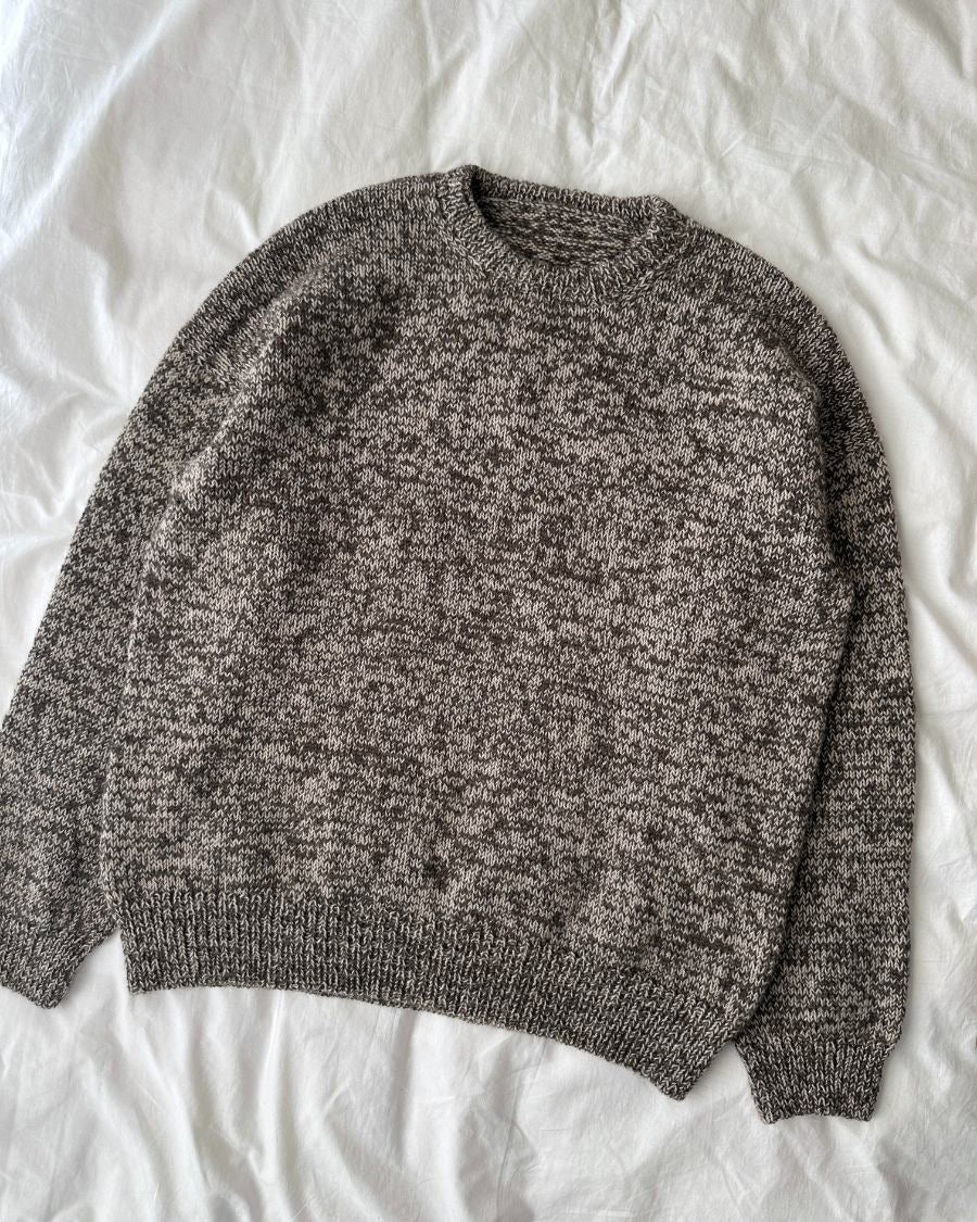 Melange Sweater Man | Petite Knit patterns