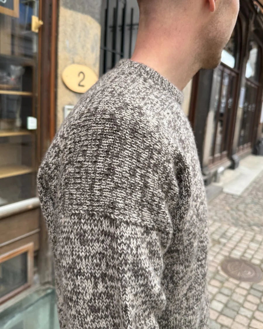 Melange Sweater Man | Petite Knit patterns