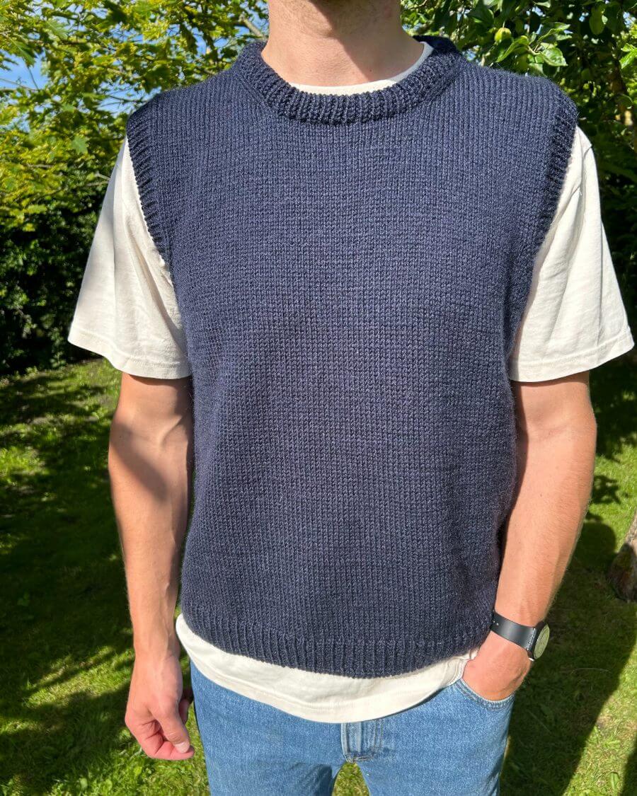 Novice Slipover Man | Petite Knit patterns