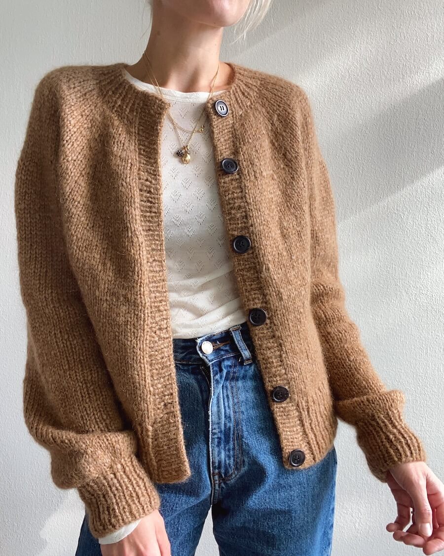 Novice Cardigan - Chunky Edition | Petite Knit patterns