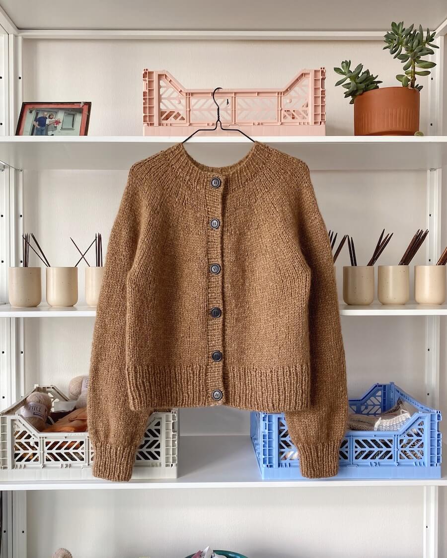 Novice Cardigan - Chunky Edition | Petite Knit patterns