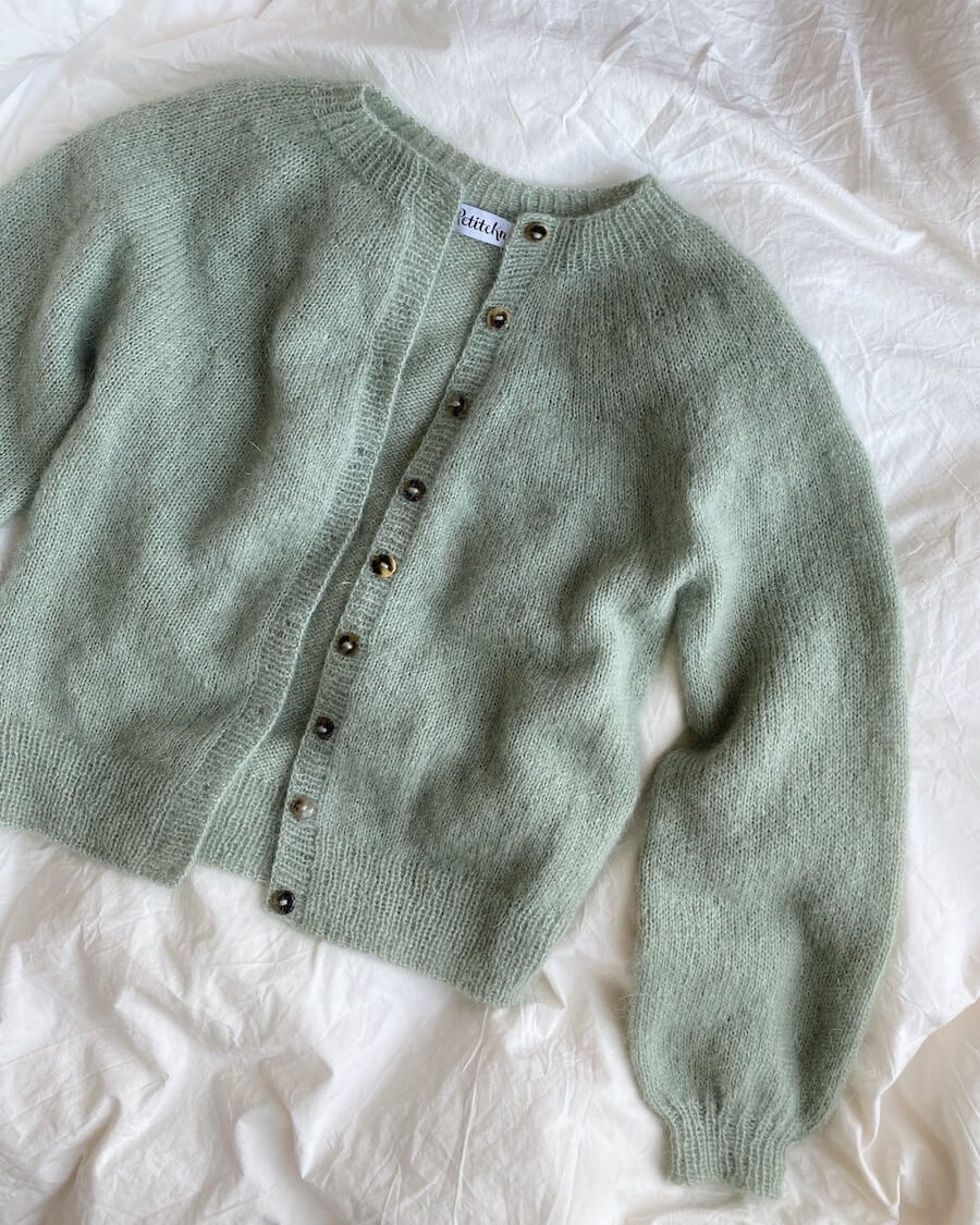 Novice Cardigan - Mohair Edition | Petite Knit patterns