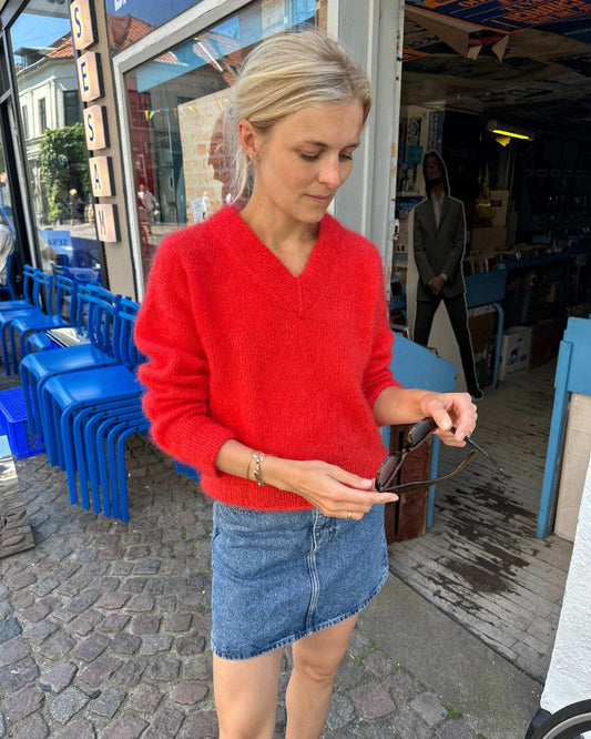 Stockholm Sweater V-Neck | Petite Knit patterns