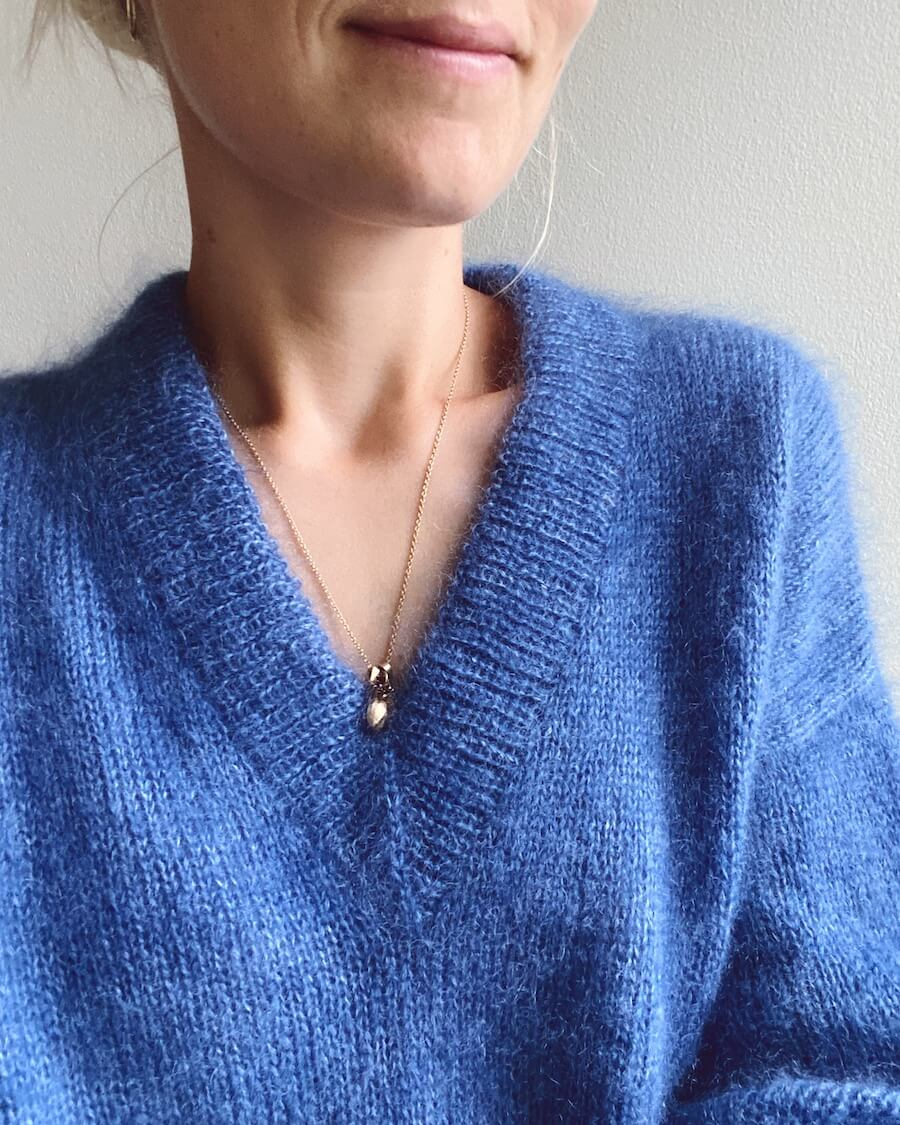 Stockholm Sweater V-Neck | Petite Knit patterns