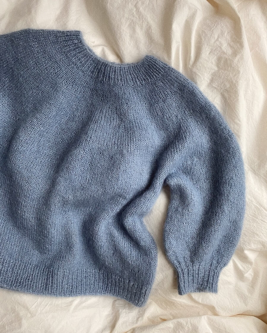 Novice Sweater - Mohair Edition | Petite Knit patterns