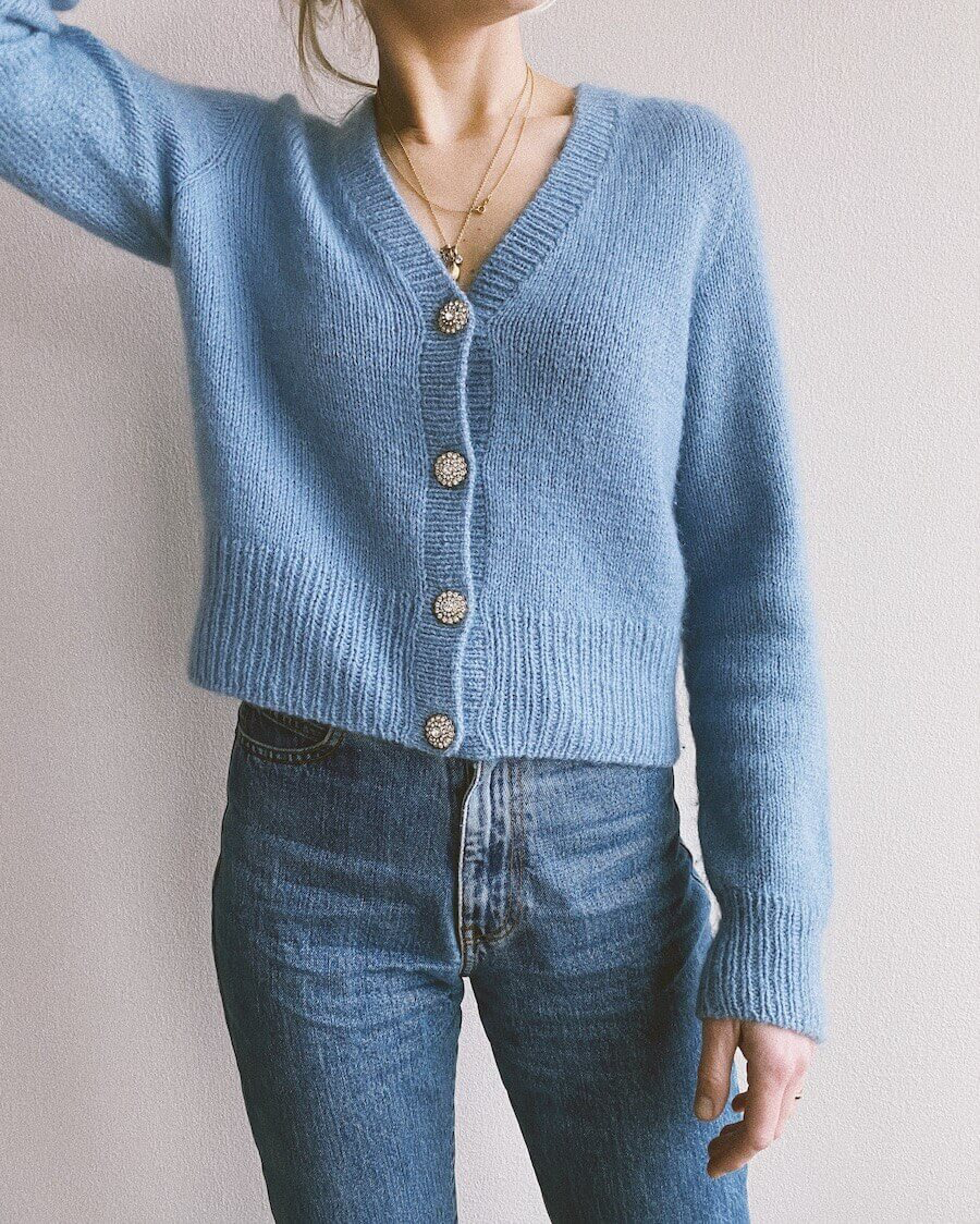 April Cardigan | Petite Knit patterns