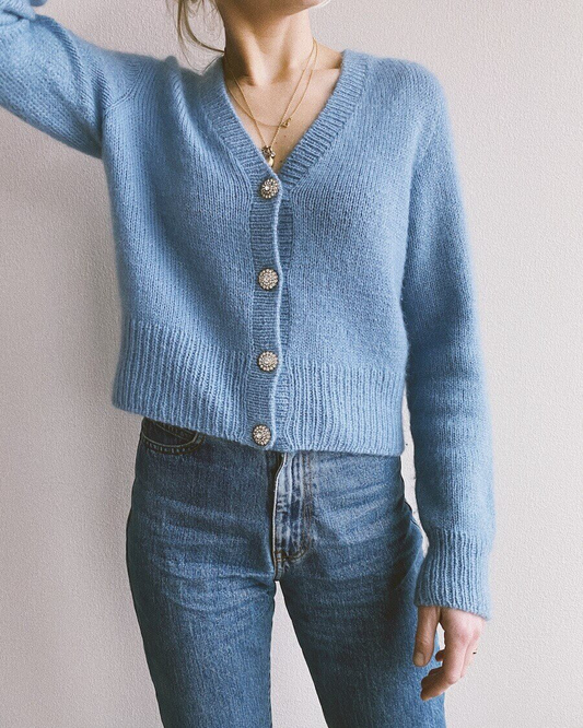 April Cardigan | Petite Knit patterns