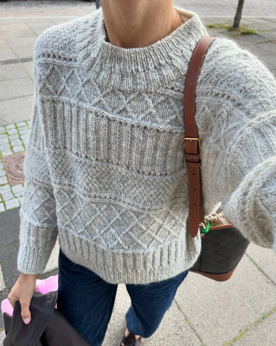Ingrid Sweater | Petite Knit patterns