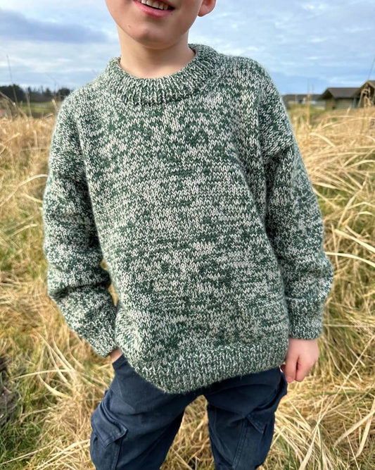 Melange Sweater Junior | Petite Knit patterns