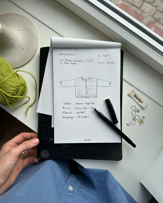 Knitting Notes Journal | Petite Knit