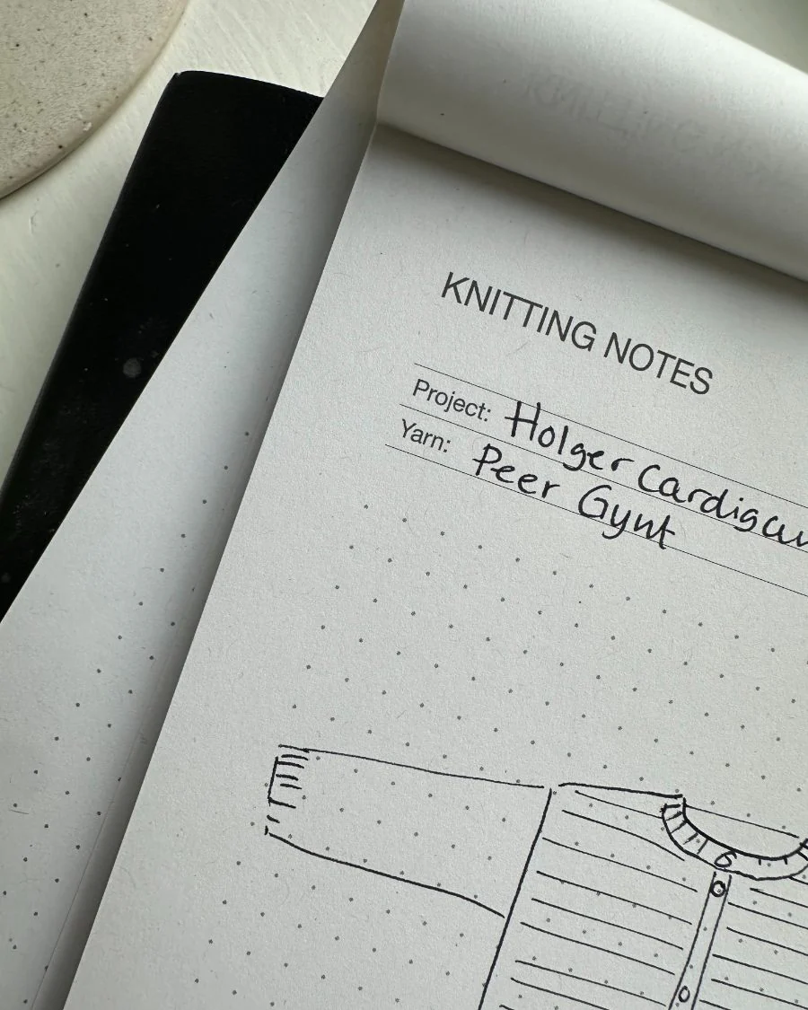 Knitting Notes Journal | Petite Knit