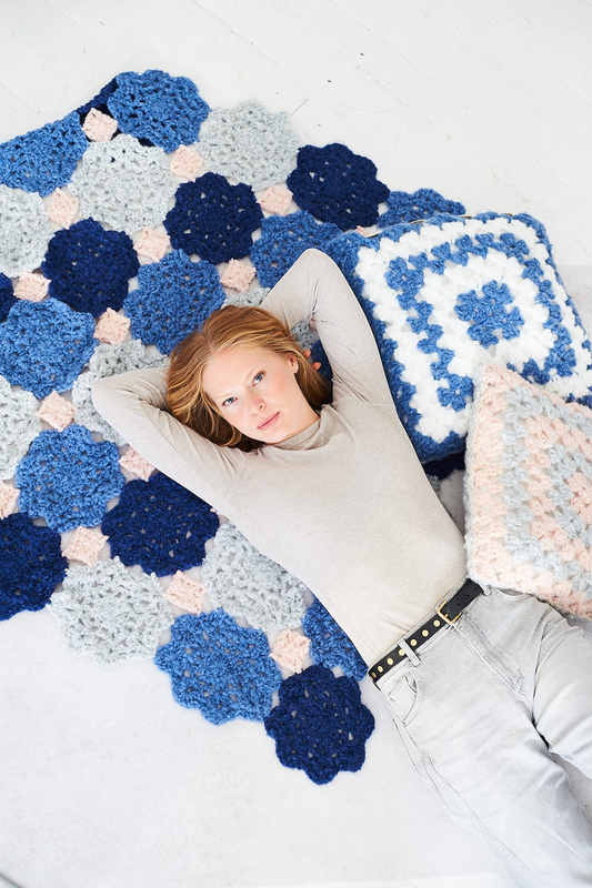 Crochet Blanket & Cushion patterns | Super Chunky | Stylecraft 10257
