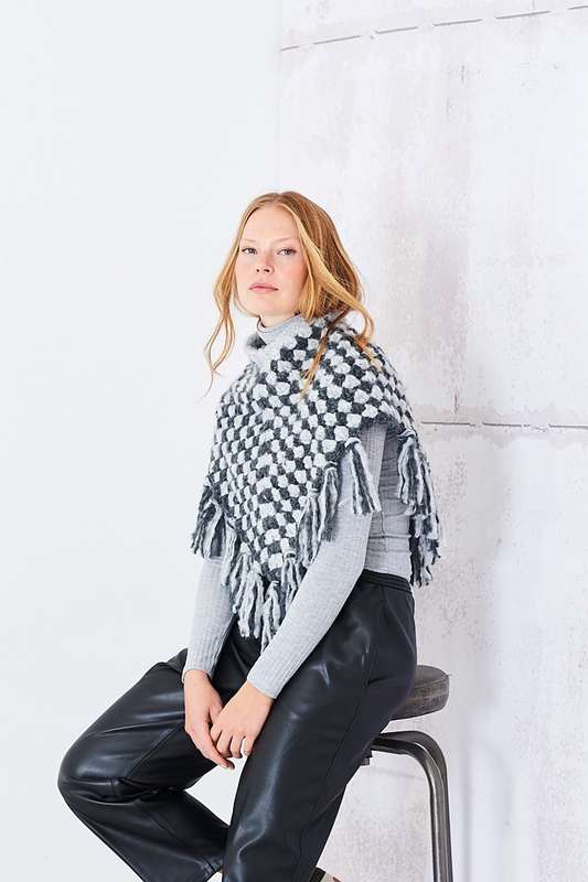 CrochetPoncho patterns | Super Chunky | Stylecraft 10256