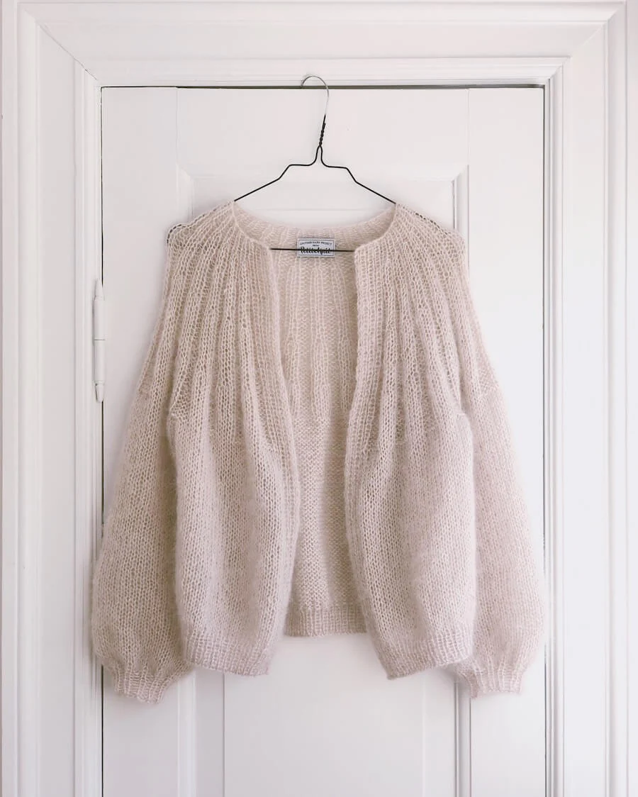 Sunday Cardigan - Mohair edition | Petite Knit patterns