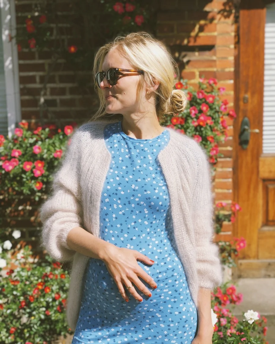 Sunday Cardigan - Mohair edition | Petite Knit patterns