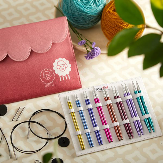 Zing Deluxe interchangeable needle set from KnitPro | NORMALS Stater set