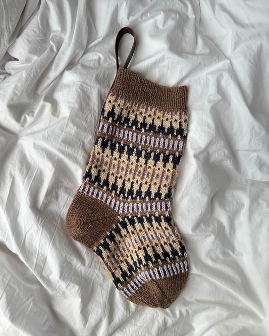 Celeste Christmas Stocking | Petite Knit patterns