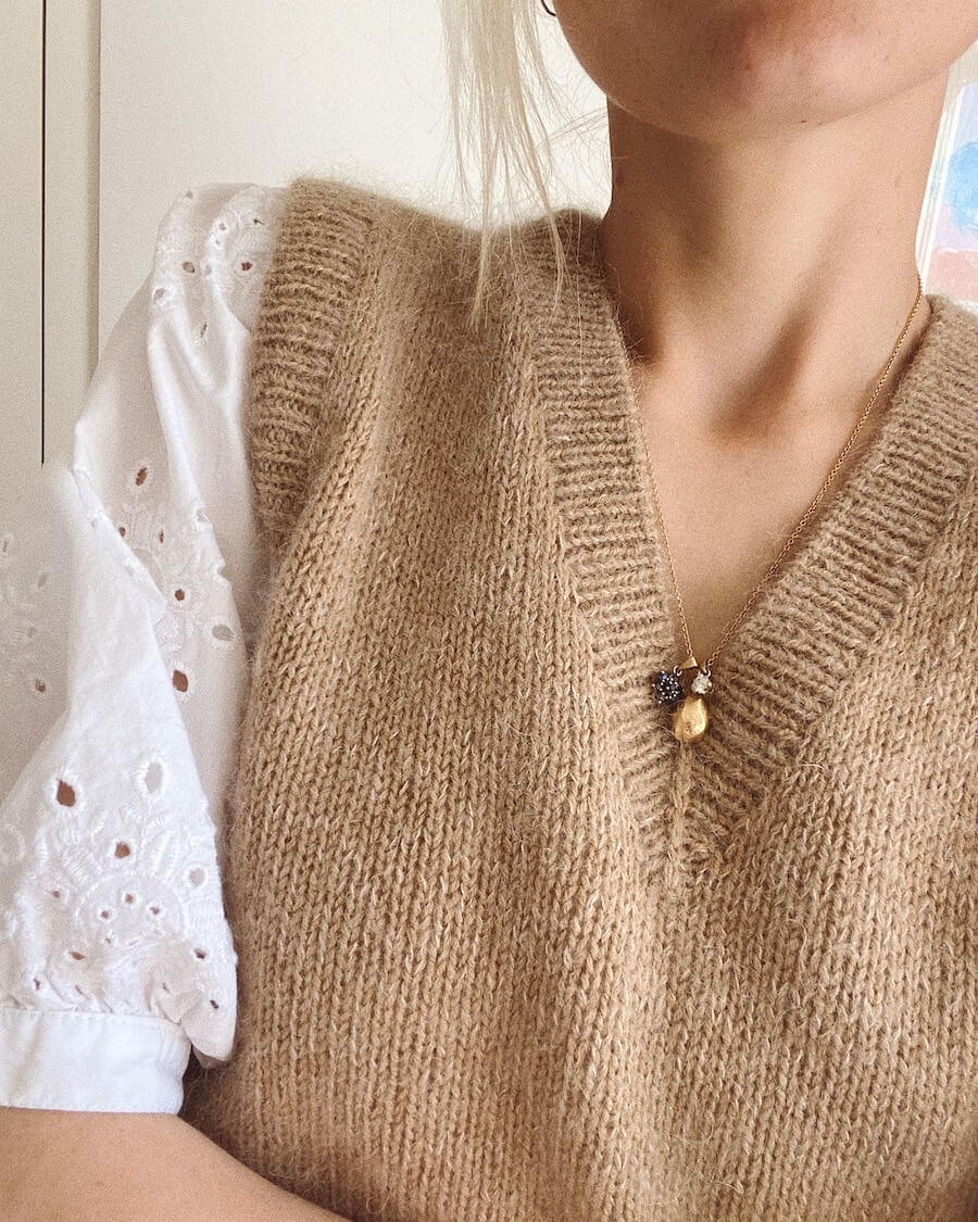 Stockholm Slipover V-Neck | Petite Knit patterns