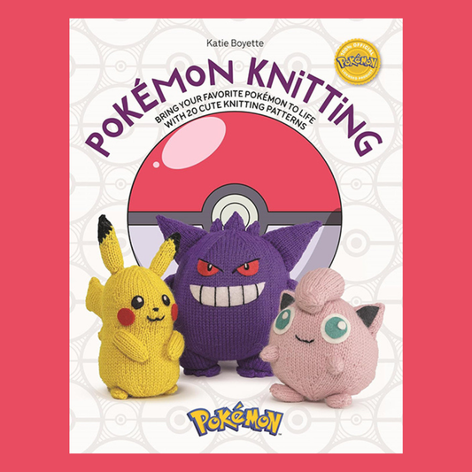 Pokémon Knitting book | Katie Boyette