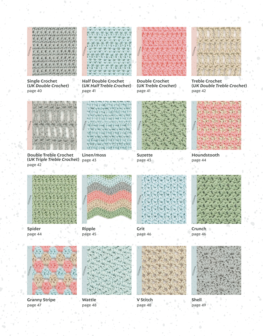 Bella Coco’s Crochet Stitch Library | Sarah-Jane Fragola