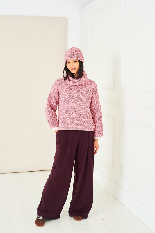 Stylecraft Pattern 10286 - Crochet Sweater, Tank & Hat