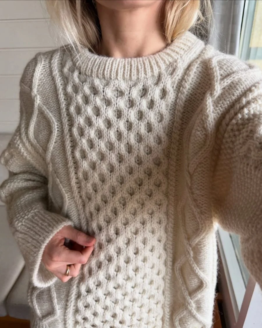 Dagmar Sweater | Petite Knit patterns (Copy)