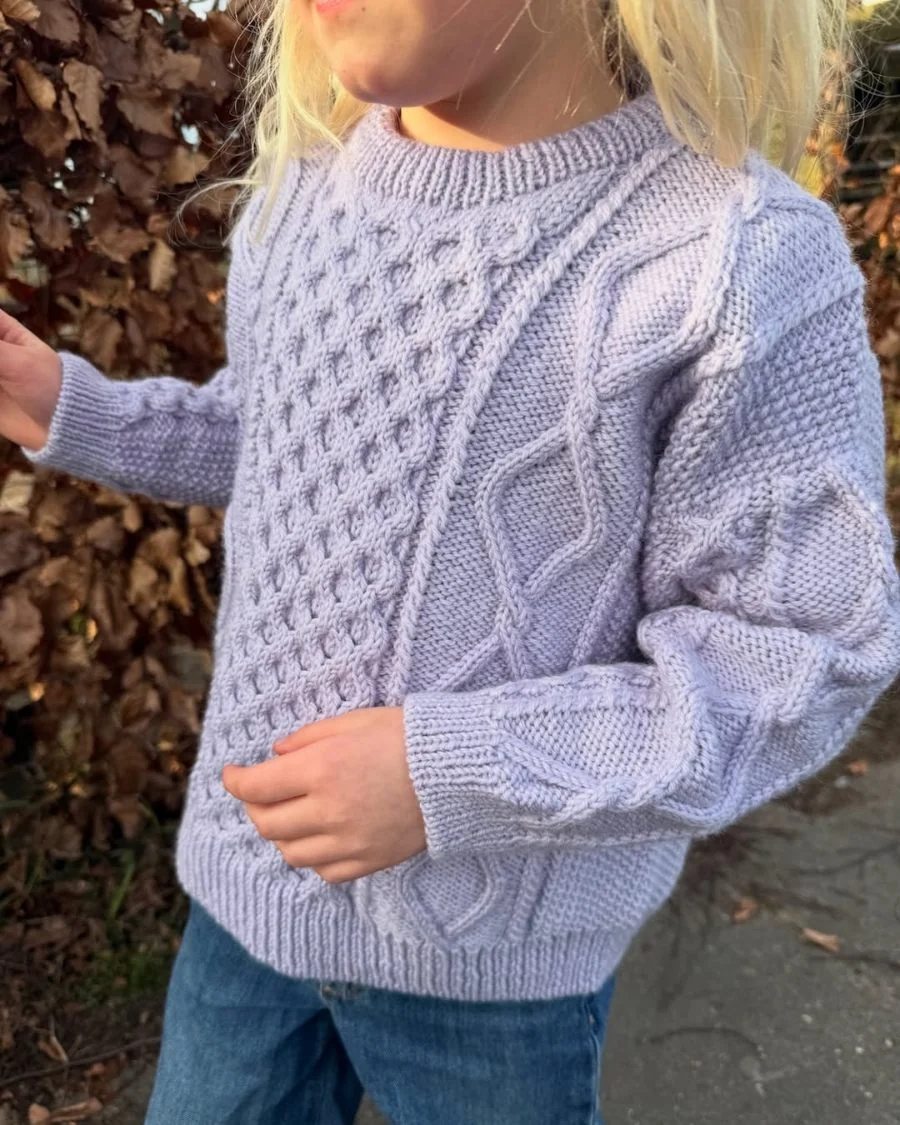 Dagmar Sweater Junior | Petite Knit patterns