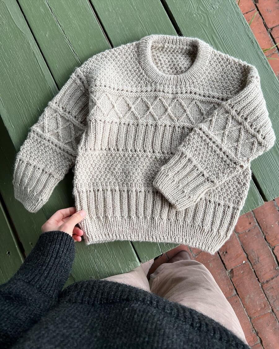 Ingrid Sweater Junior | Petite Knit patterns