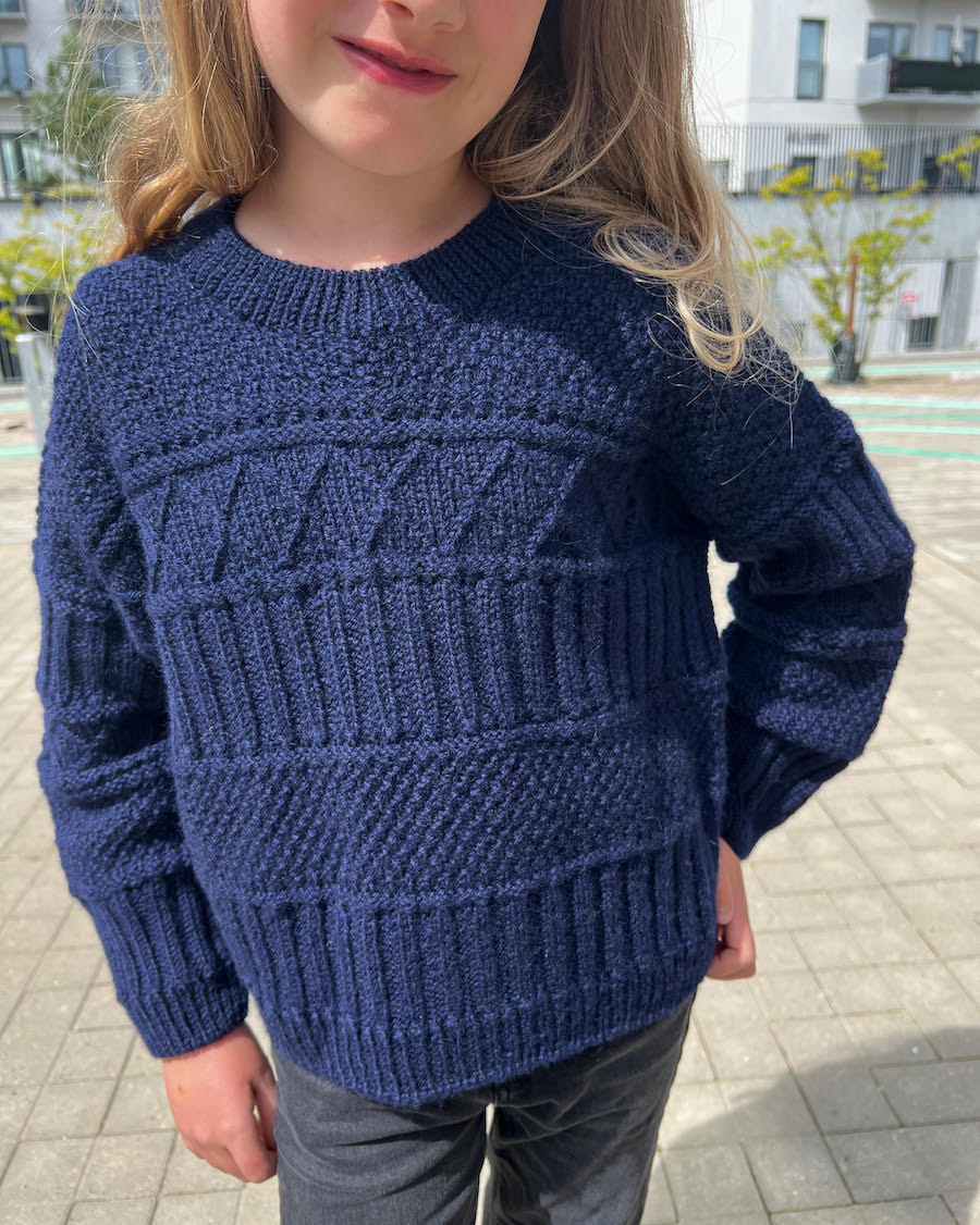 Ingrid Sweater Junior | Petite Knit patterns