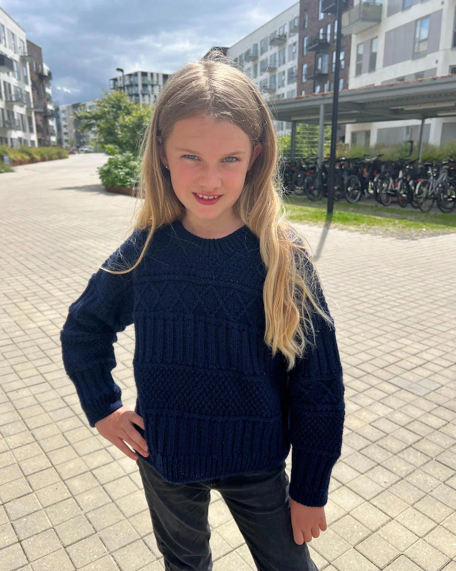 Ingrid Sweater Junior | Petite Knit patterns