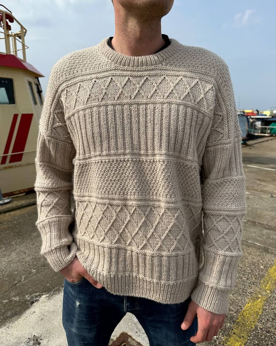 Ingrid Sweater Man | Petite Knit patterns
