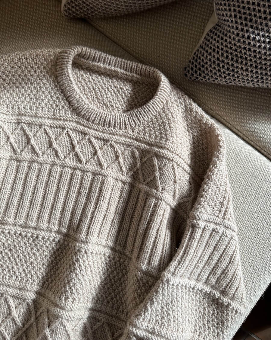 Ingrid Sweater Man | Petite Knit patterns