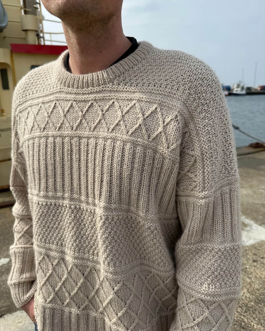Ingrid Sweater Man | Petite Knit patterns