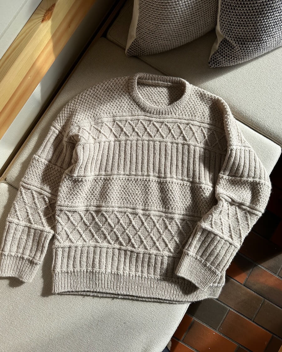 Ingrid Sweater Man | Petite Knit patterns