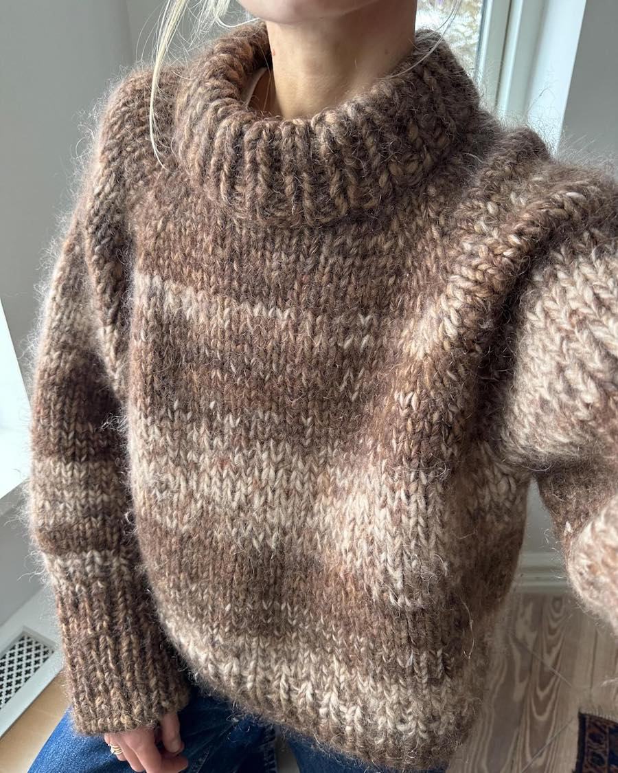 Marble Sweater | Petite Knit patterns