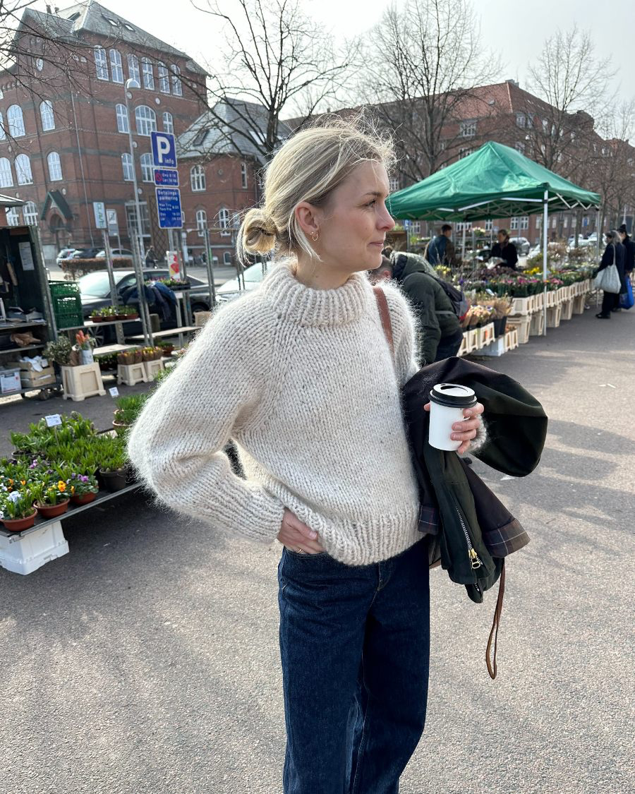 Marble Sweater | Petite Knit patterns