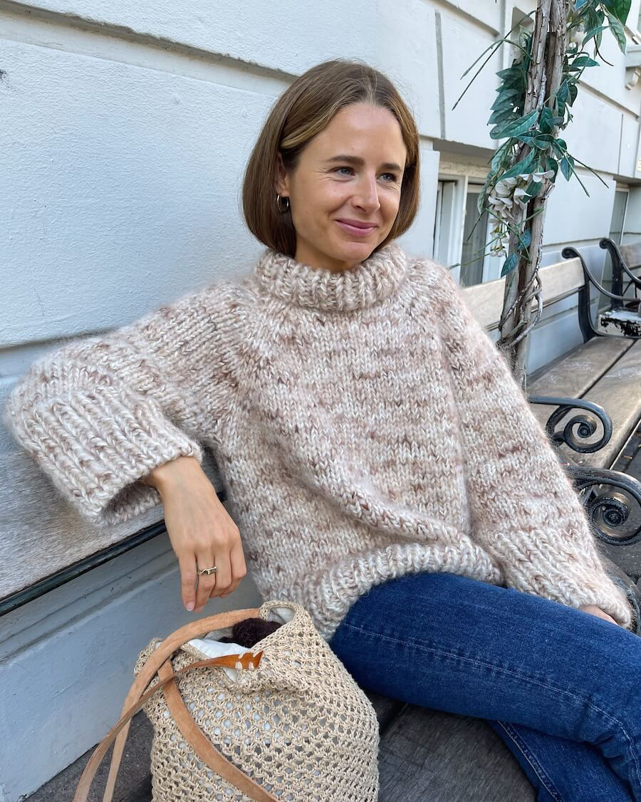 Marble Sweater | Petite Knit patterns