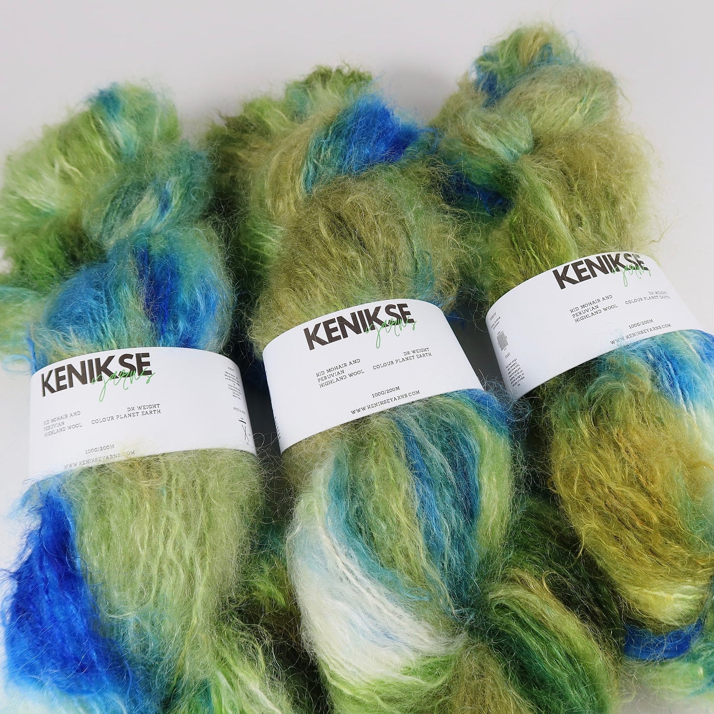 DK Mohair x Highland Wool | Planet Earth