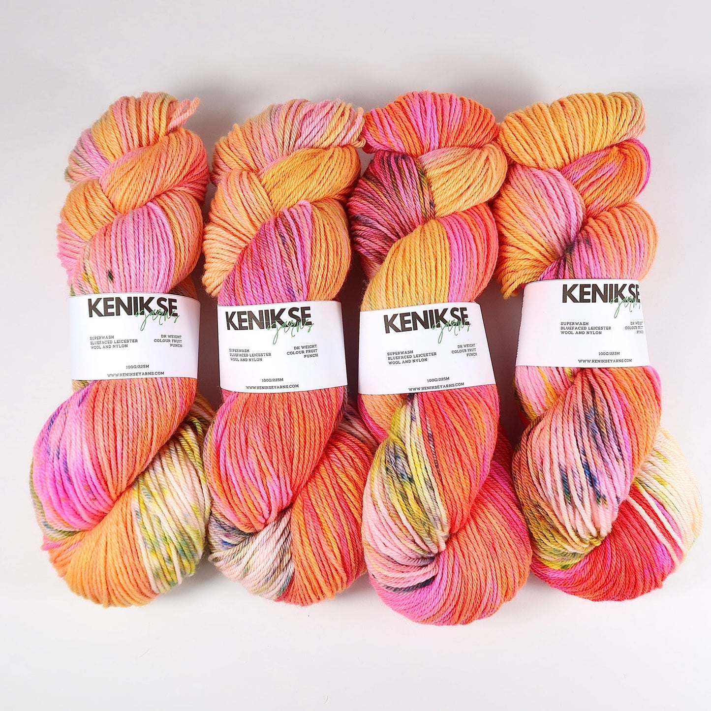 DK SW Bluefaced Leicester x Nylon | Fruit Punch